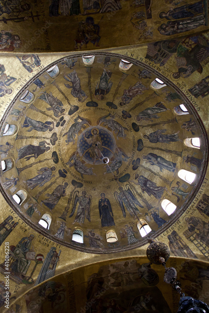 Interior View of San Marco Basilica Venice