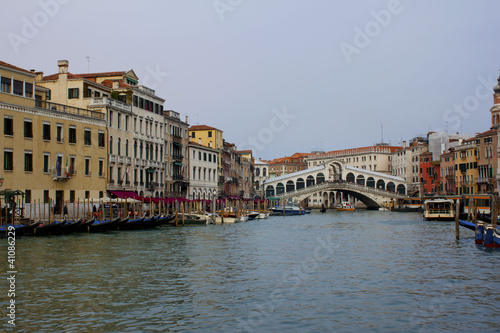 Venice Canal and Rialto Bridge © Medusa4