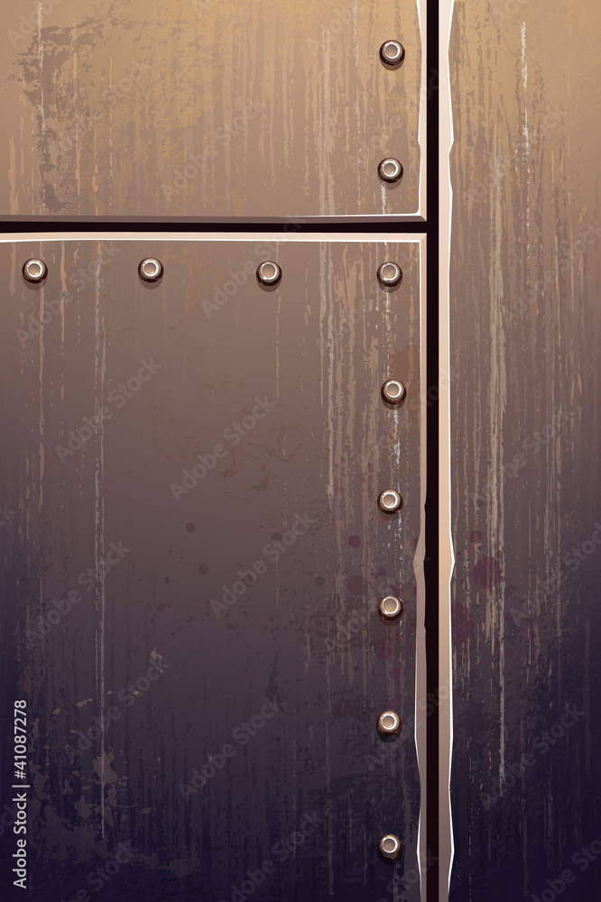 Grungy metal textured background