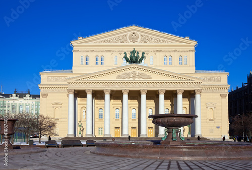 Bolshoi Theatre  in Moscow, Russia