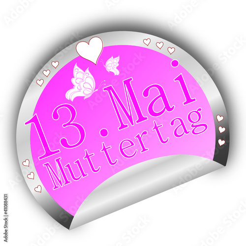 13.Mai Muttertag- Sticker