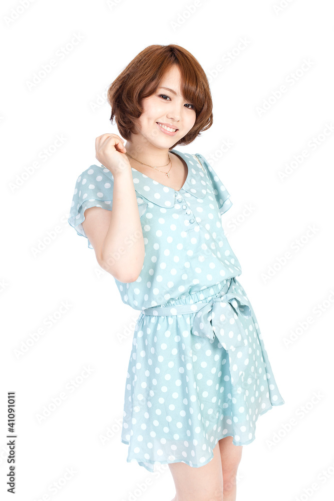 Beautiful young woman. Portrait of asian woman. Beautiful young woman. Portrait of asian woman.