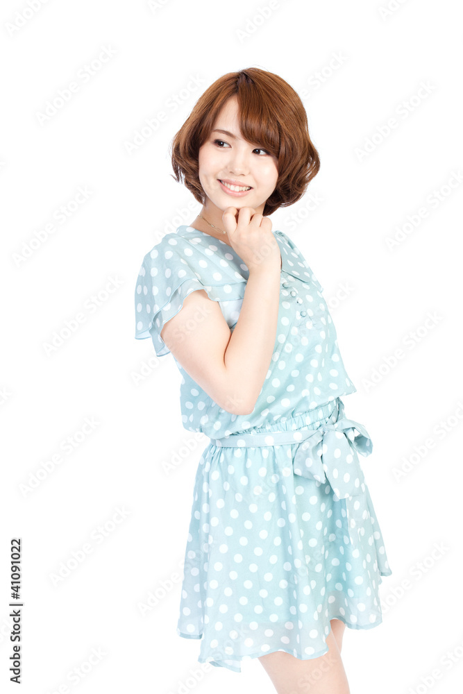 Beautiful young woman. Portrait of asian woman. Beautiful young woman. Portrait of asian woman.