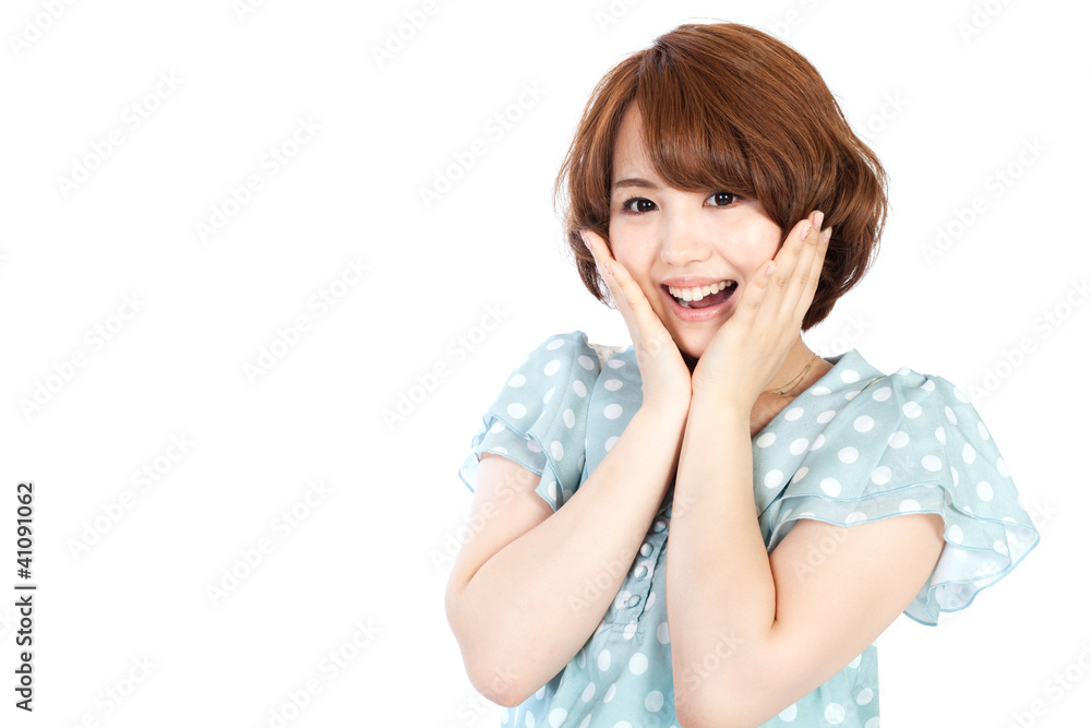 Beautiful young woman. Portrait of asian woman. Beautiful young woman. Portrait of asian woman.