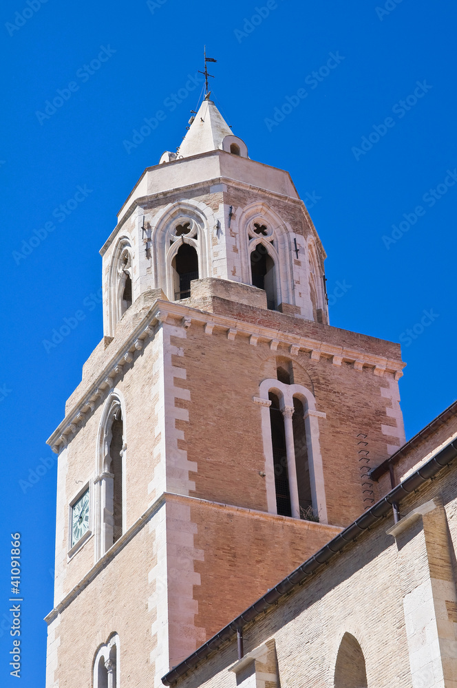 Cathedral Basilica. Lucera. Puglia.  Italy.