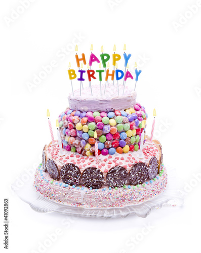 Geburtstagstorte