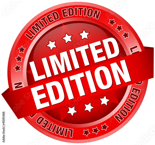 Button "Limited Edition" Red