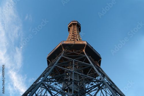 Canvas Print Petrin Tower, Prague.
