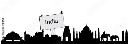 India skyline