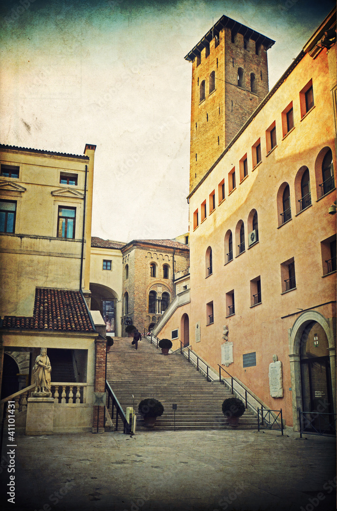 Fototapeta premium Padova, Scala dei Giganti