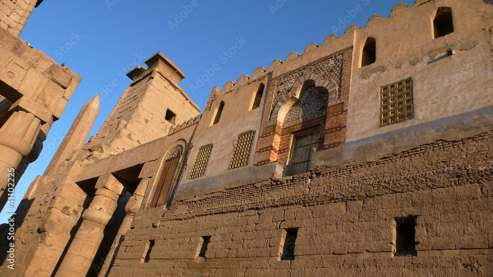 Mezquita de Abu el-Hagag, templo de Luxor, Egipto