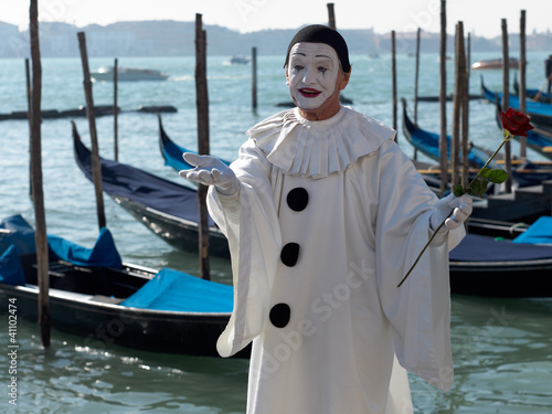 Costume in Venice carnival