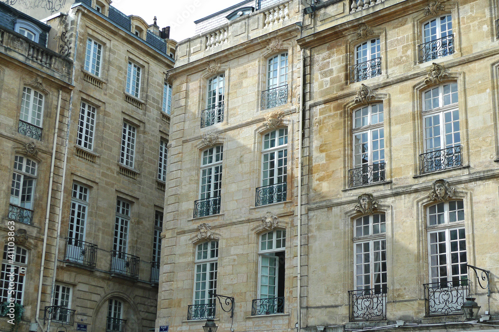 façades anciennes Françaises