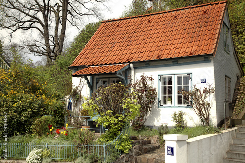 Haus in Blankenese,Hamburg photo