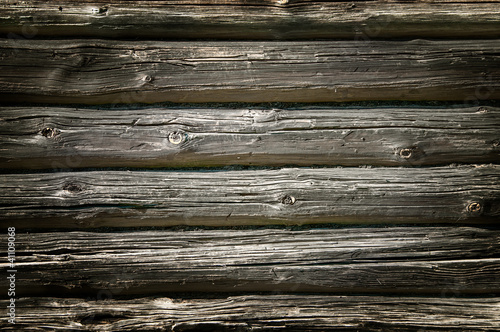 Wooden logs background. Wood texture photo