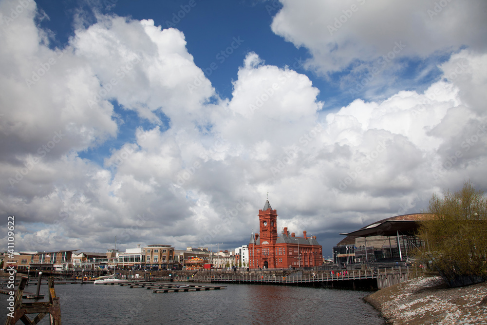 Obraz premium Cardiff Bay