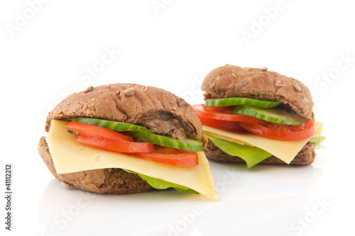 Healthy brown bread rolls © MartinW