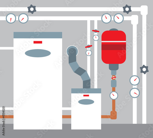 Boiler room.