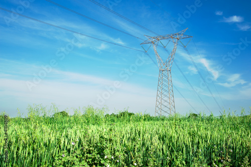 energy and high voltage powerline