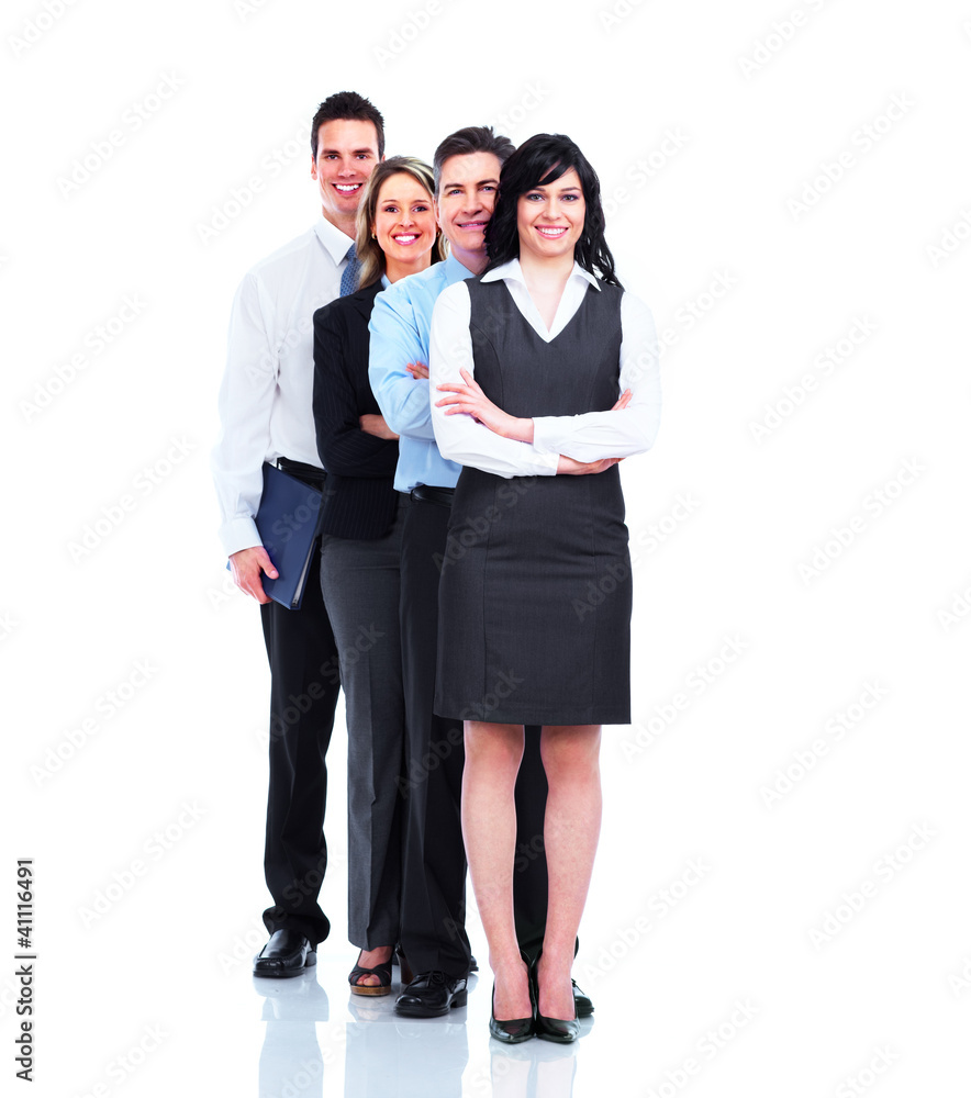 Group of business people. Group of business people.