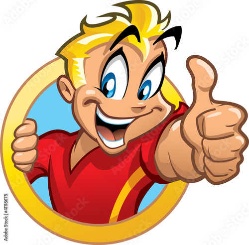 Thumbs Up Kid
