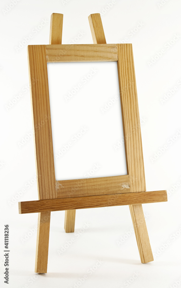 Blank vertical wood frame Blank vertical wood frame