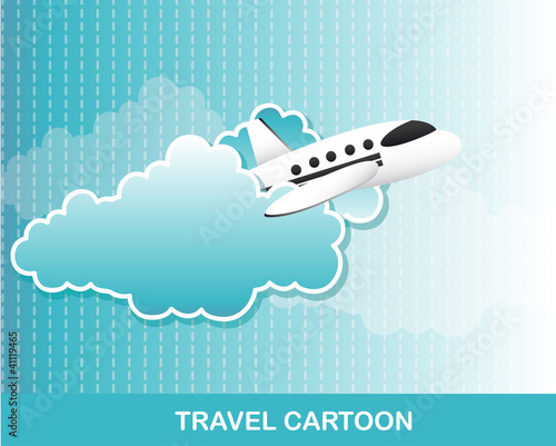 airplane cartoon