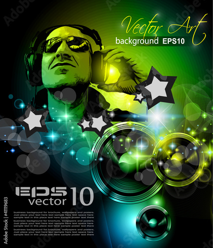Alternative Discoteque Music Flyer for Miami night