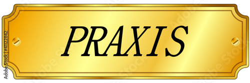 Klingelschild Praxis