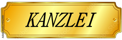Klingelschild Kanzlei