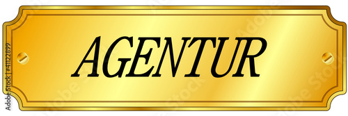 Klingelschild Agentur