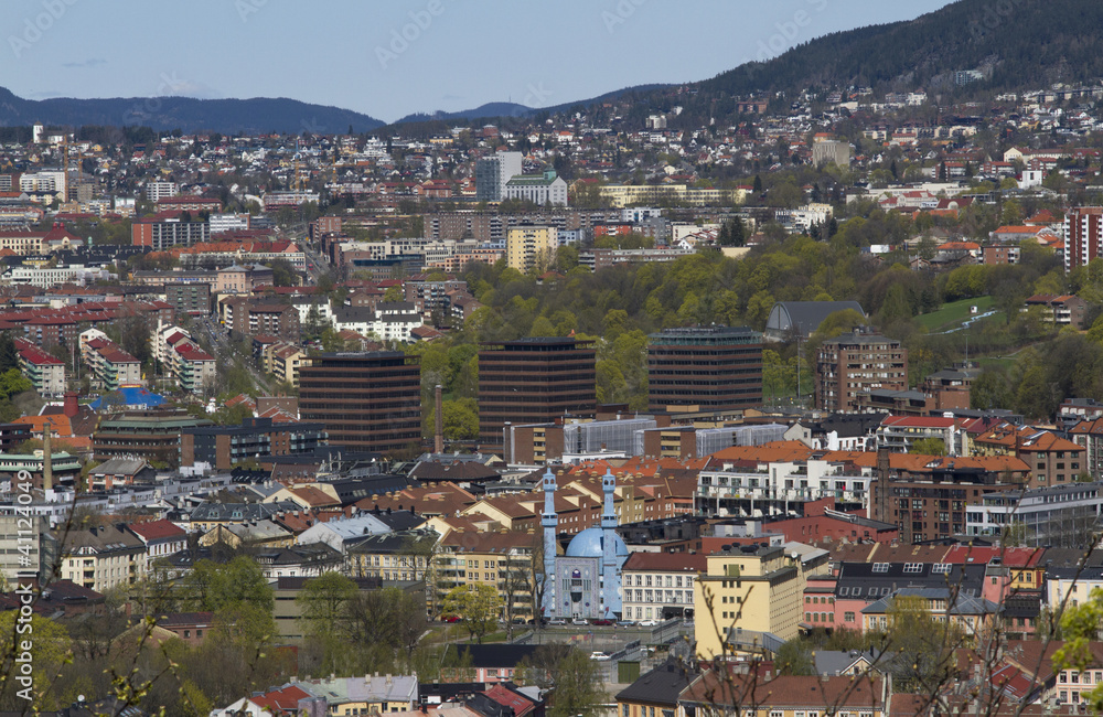 Fototapeta premium Part of Oslo