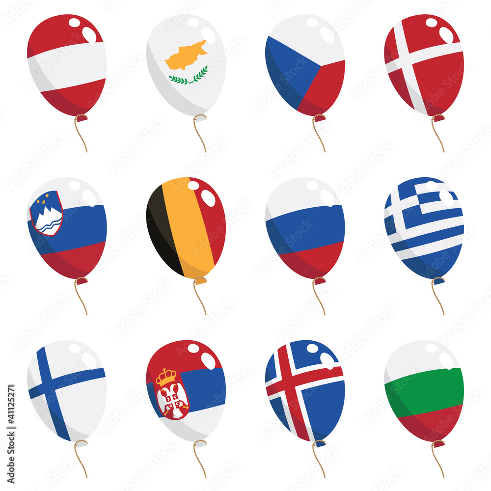 flag balloons flag balloons