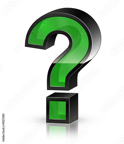 Green Question Mark