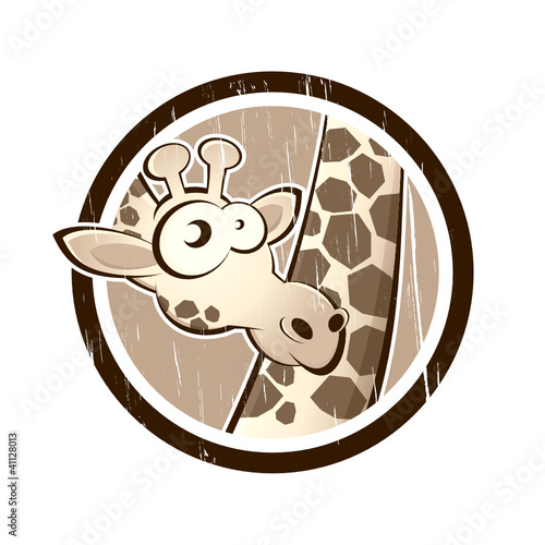 vintage giraffe