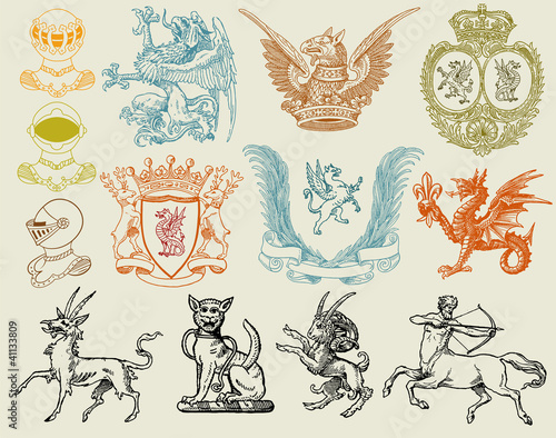 heraldic set
