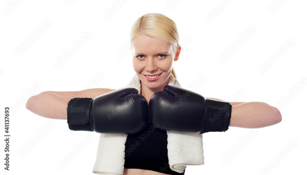 The boxer lady