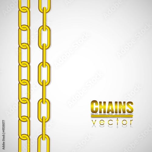 gold link chain