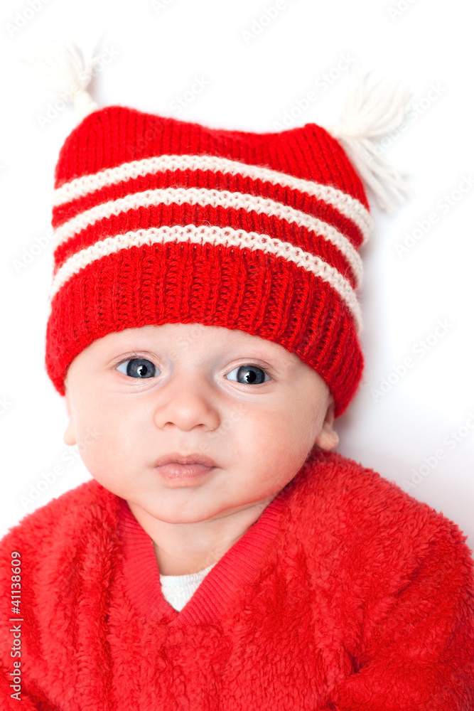 Sad boy in Red Hat Sad boy in Red Hat