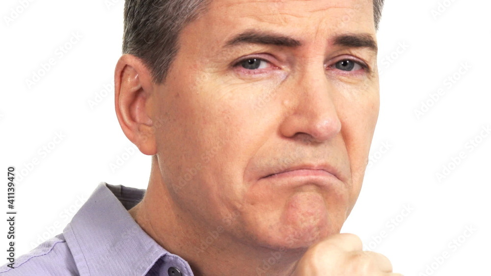 Unhappy man. Unhappy man.