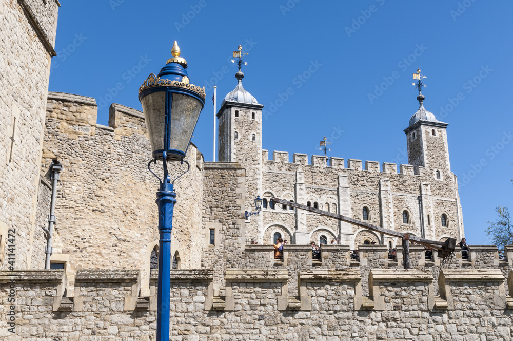 Φωτογραφία Details of the Tower of London, UK, a fortress dating back to th