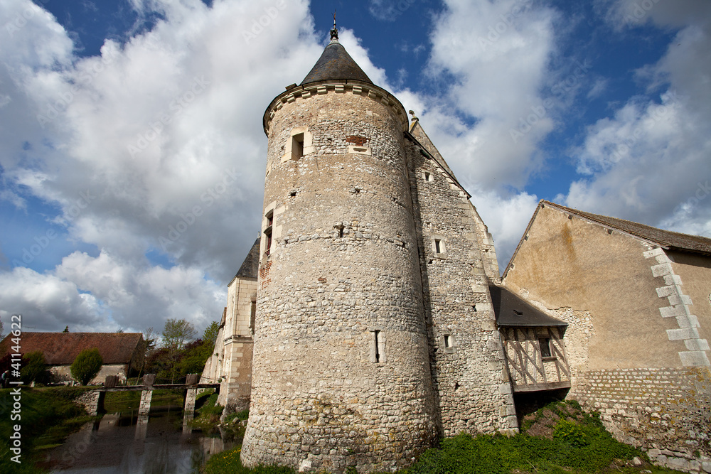 castle in Loira, France