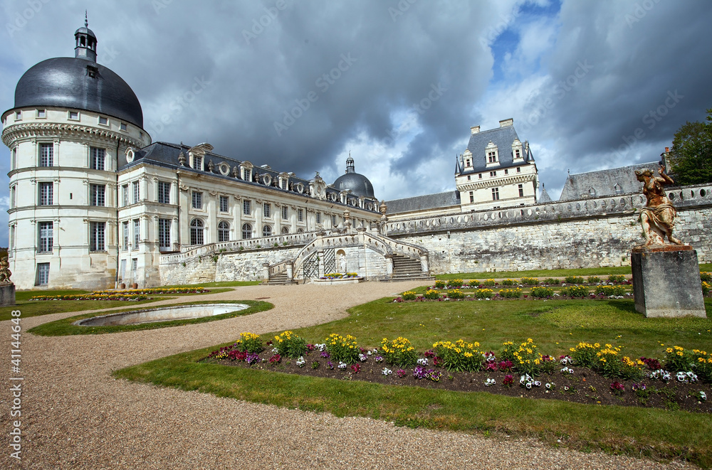 Obraz premium castle of Valencay, France