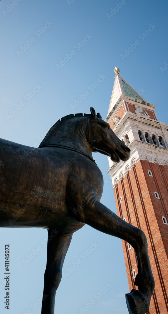 Fototapeta premium Campanile San Marco in Venice, Italy
