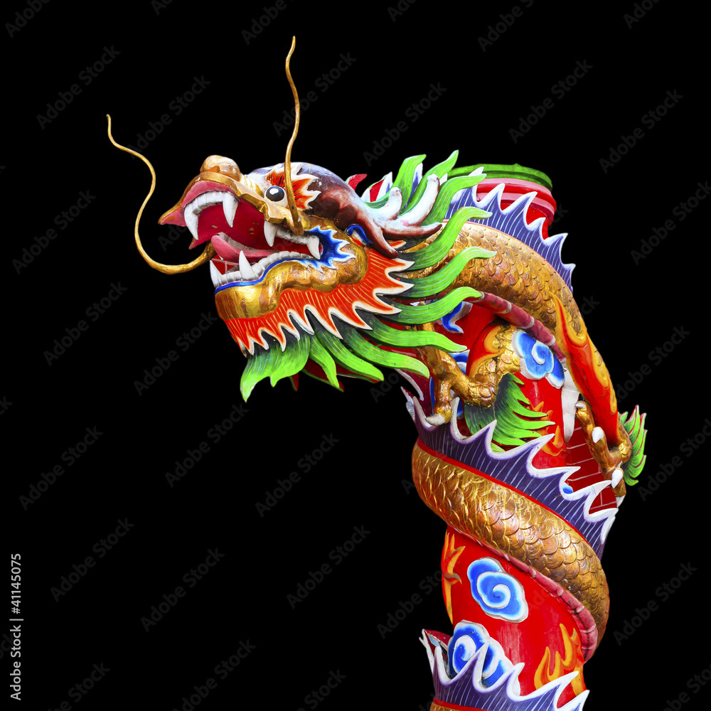 Chinese style dragon statue Chinese style dragon statue