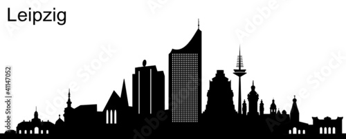 Leipzig Skyline