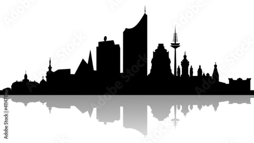 Leipzig Skyline