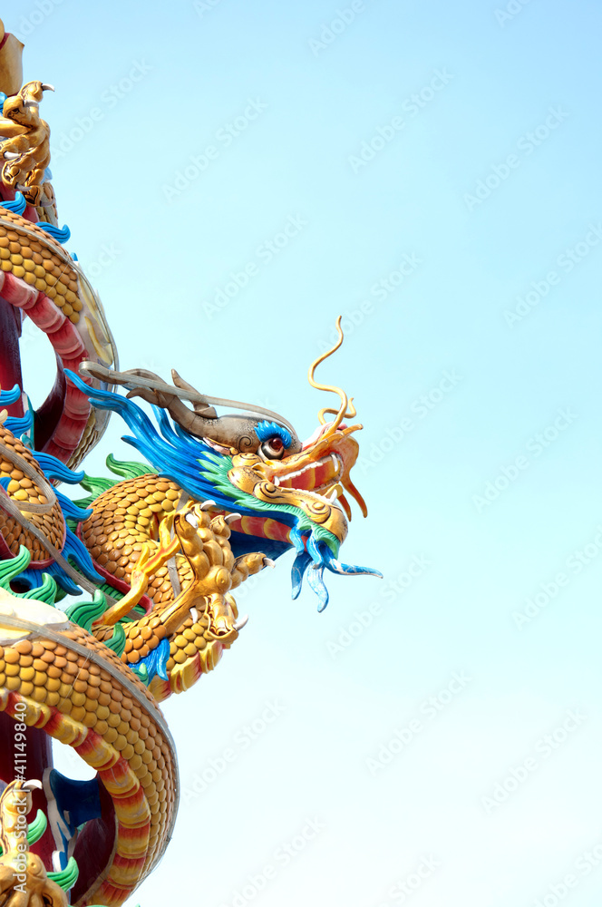 Fototapeta premium the dragon statue