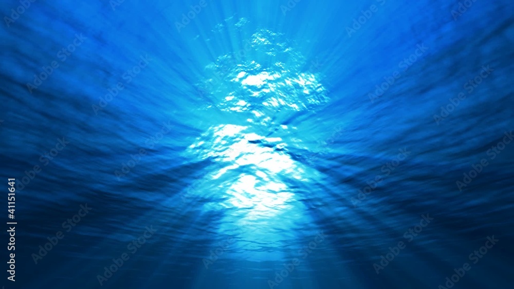 Водная толща. Underwater lighting. Океан под водой. Водная толща. Underwater lighting.