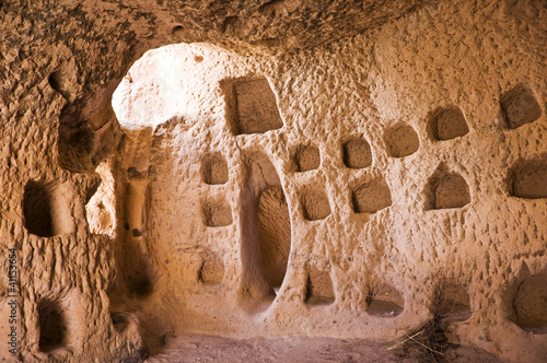 Fotografie Cité troglodyte de Golgoli - Cappadoce